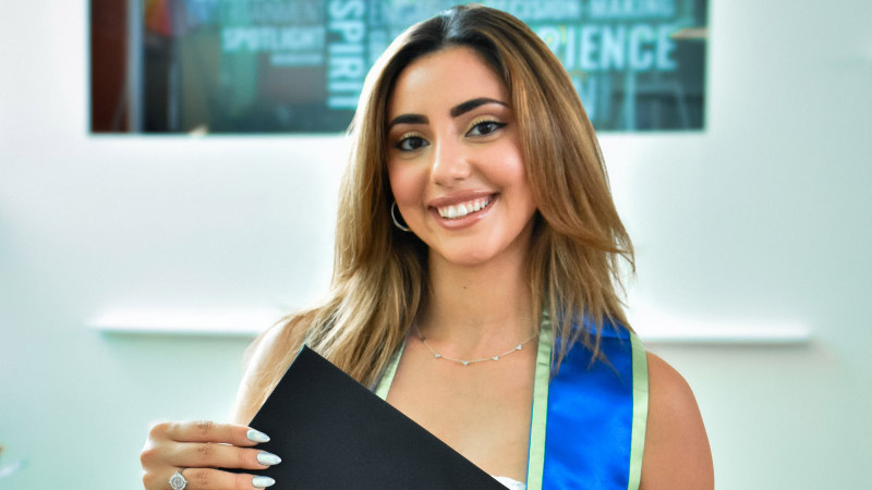 Recent UHCL Graduate, Alexis Staropoli
