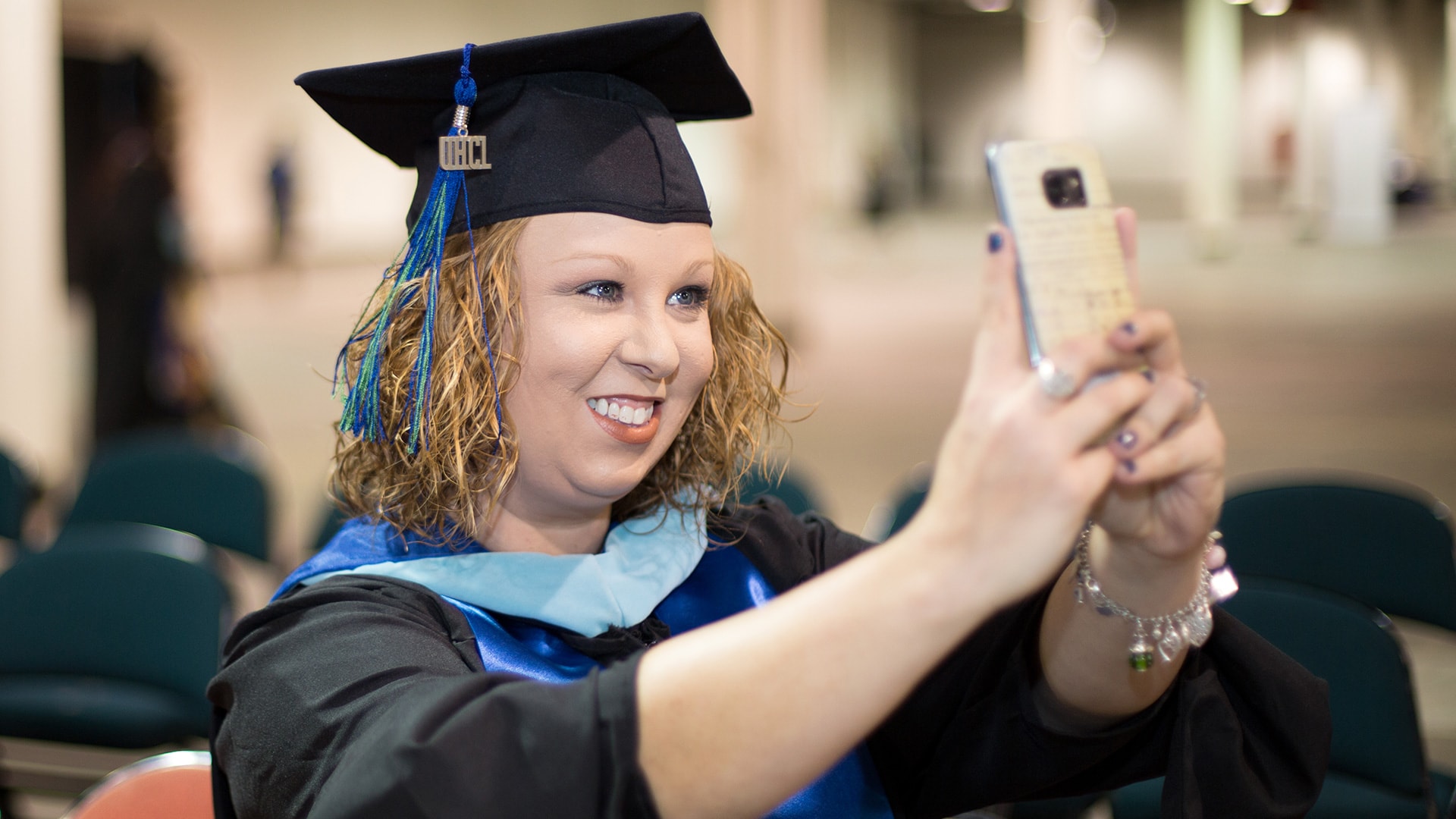 UHCL graduate selfie