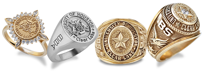 Photo of UHCL Alumni Class Rings