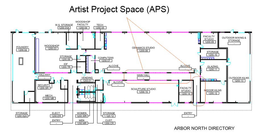 Map of APS