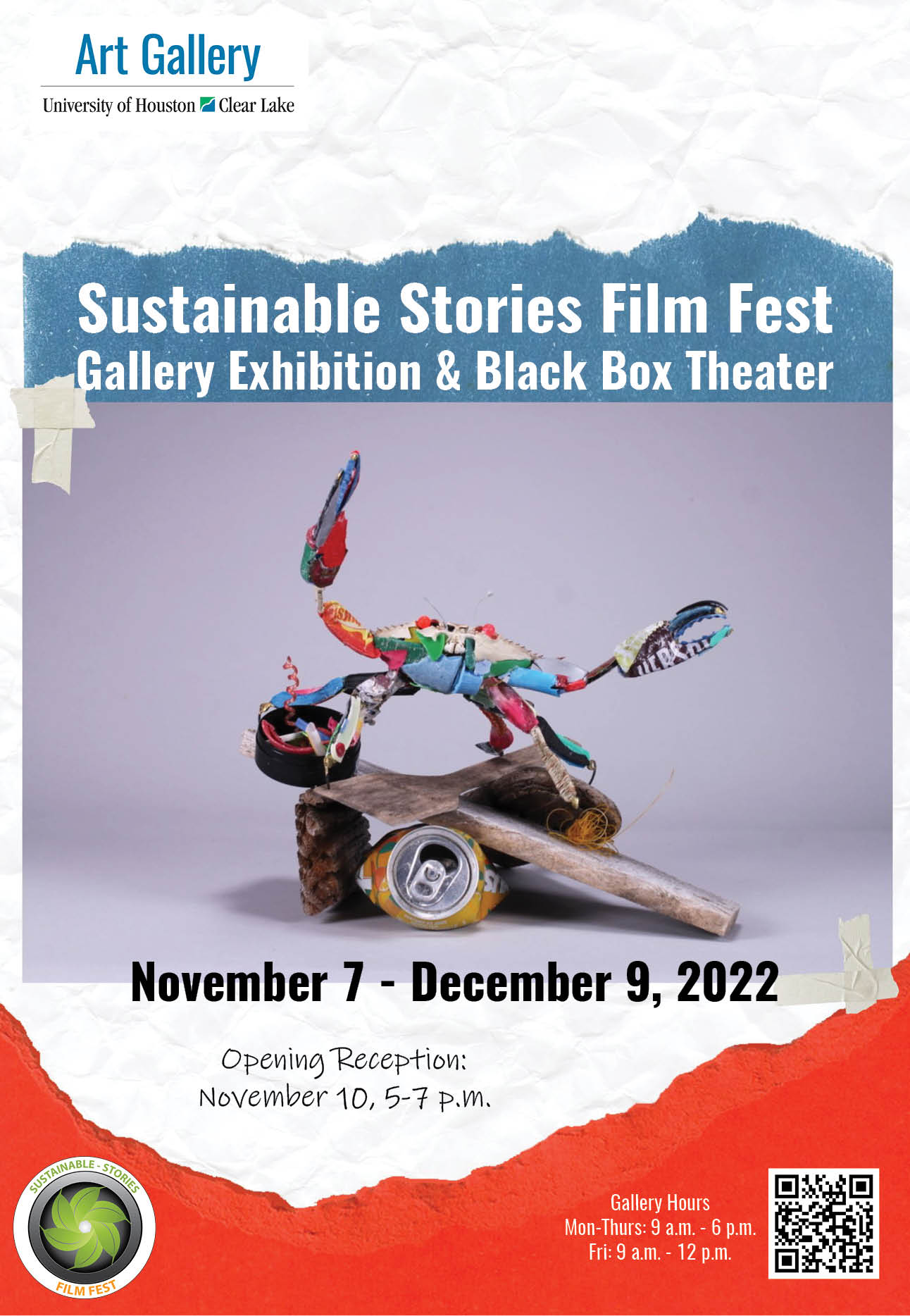 Sustainable Stories Film Fest Gallery Exhibition & Black Box Theater Sustainable Stories Film Fest Gallery Exhibition & Black Box Theater
