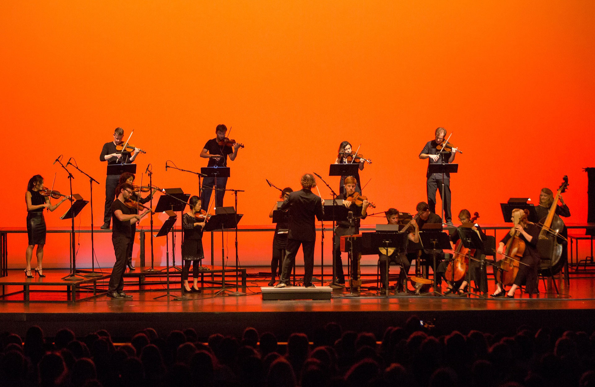 Mercury opens UHCL's theater season with 'battle of the bands'-style classical violin performance