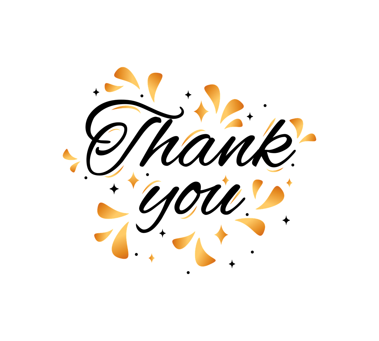 thank you graphic