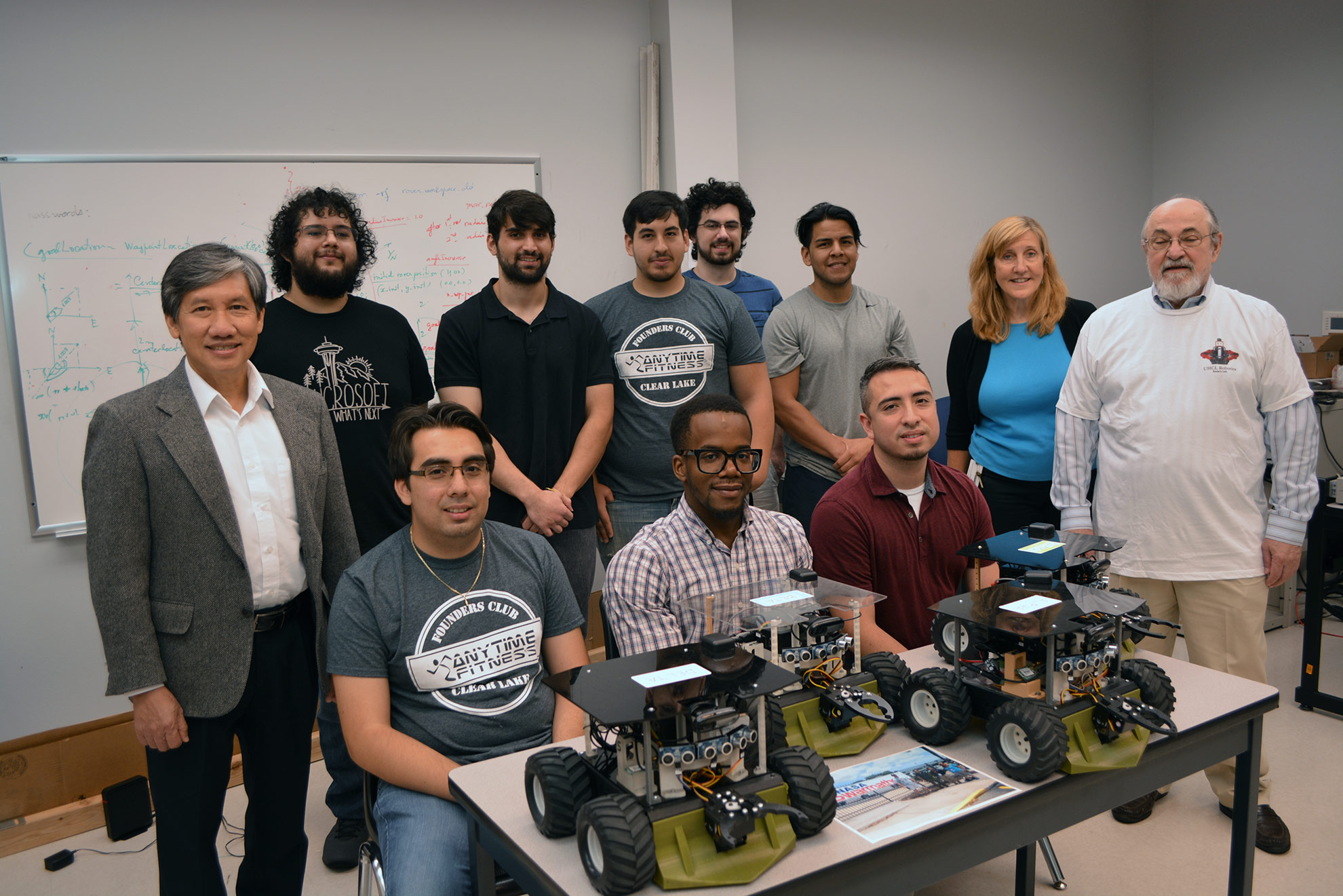 UHCL Swarmathon team pushing robotics to new frontiers
