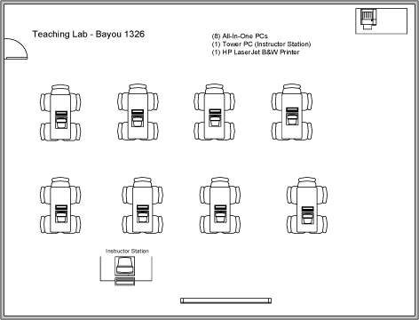 Bayou 1326 Layout