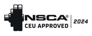 National Strength and Conditioning Association (NSCA) Approved logo