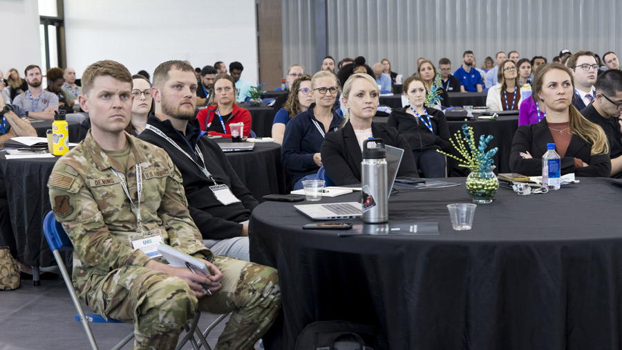 SHOP Participants listing to speaking 2023 Summit