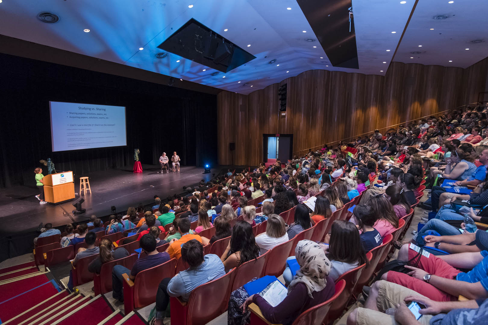 Audience in Theatre