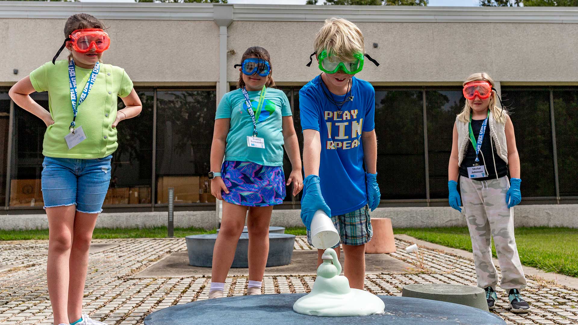 Children at KidsU Summer camp