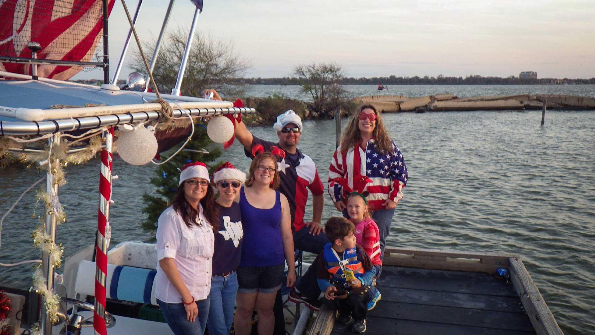 Patriotic Christmas Crew