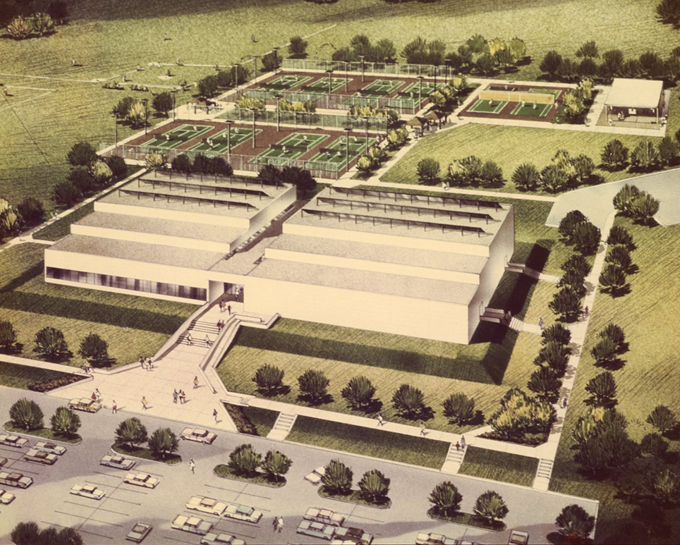 UHCL Arts Building Concept Design 1970s