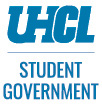 Blue student org stacked logo