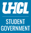 white stacked student org logo