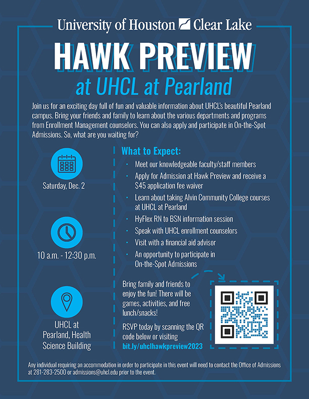 Hawk Preview at UHCL-Pearland