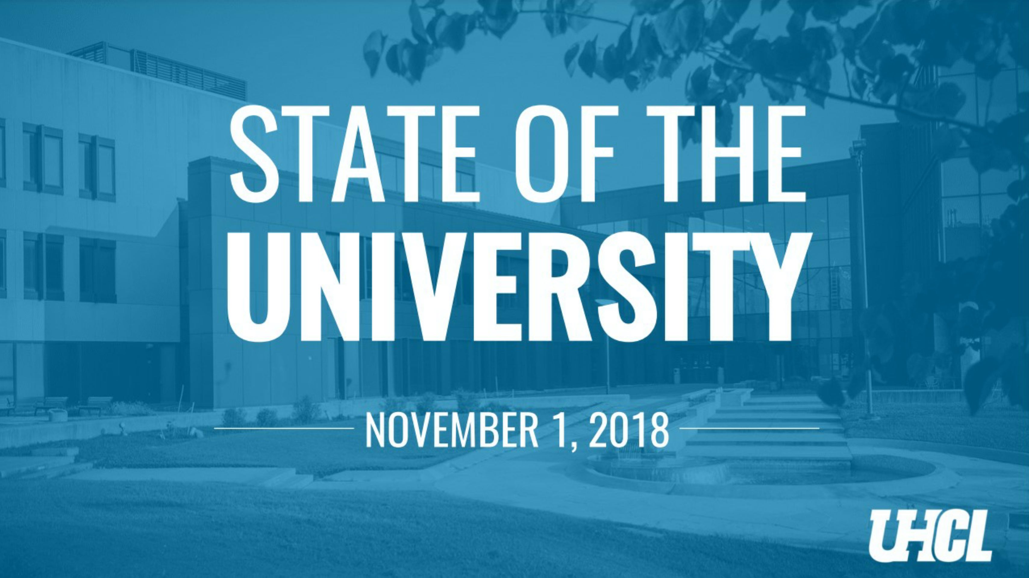 State of the University, 2018-19