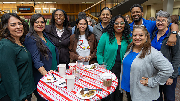 Photo of the 2025 Faculty and Staff Holiday Reception