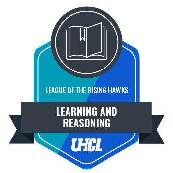 League of the Rising Hawks - Learning and Reasoning badge