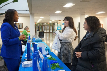 Leadership conference booth